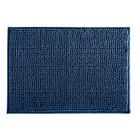 Tapete Bolinha Dallas 50x70cm Azul Escuro Home Design Corttex