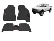 Tapete Borracha Hilux 1998 Até 2004 Com Traseiro Interiço - Master Parts