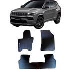 Tapete Borracha Jeep Compass 2016 A 2020 Com Logo Bordado - 800.516 - Frisart