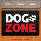 Tapete Capacho Decorativo - Dog Zone