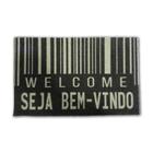 Tapete Capacho Divertido Pvc 57X37 Welcome Bem Vindo