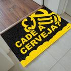 Tapete Capacho Personalizado - Cadê a cerveja 60x40