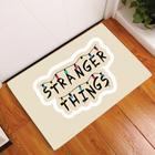 Tapete Capacho Personalizado Decorativo Varal de Letras Stranger Things