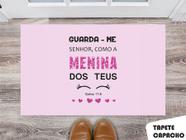 Tapete Capacho Personalizado Menina dos Teus Olhos