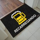 Tapete Capacho Personalizado - Recarregando 60x40