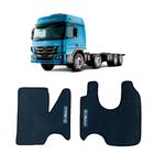 Tapete Carpete Mercedes-benz Atego BORRACHA PRETO - MANOS TAPETES