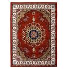 Tapete Classico Oriental Vermelho 150X200 Cm Medalhao Persa