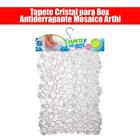 Tapete Cristal para Box Antiderrapante Mosaico Arthi 32x51cm