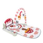 Tapete De Atividades Para Bebê Com Piano Musical E Móbile Ginásio Infantil Estampa Colorida Estimula Desenvolvimento Motor E Sensorial