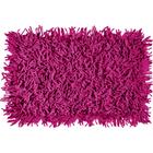 Tapete De Banheiro Quarto Corredor Algodão Retangular Vizapi Thane 70X120Cm Rosa Magenta