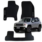 Tapete de Borracha Personalizado Compatível Veículos Jeep Renegade 15 a 23 - V5568