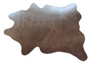 Tapete de couro de boi. Pele bovina natural. 0,80 x 0,90 m. HT656