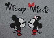 Tapete De Porta Capacho Divertido Mickey e Minnie Skimó