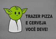 Tapete De Porta Capacho Divertido Yoda