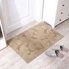 Tapete de porta de folha de ginkgo cutable, foot pad resistente ao desgaste home