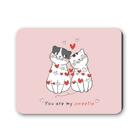 Tapete de Rato ANHIZ M105 Cats Love Neoprene Satin 24x20cm