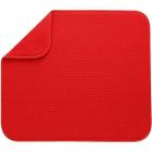 Tapete De Secagem Para Louças Dish Drying Mat Vermelho