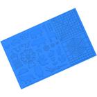 Tapete de Silicone Wokex Blue para Impressora 3D - 41,5x27,5x3cm