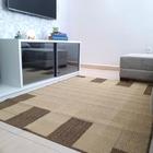 Tapete De Sisal Moderno 2,00x1,50 Lindo Com Ponteiras