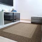 Tapete De Sisal Sofisticado 2,00x1,50 Com Antiderrapante