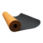 Tapete De Yoga Em Polyester Superfície Antiderrapante 6mm - OEX