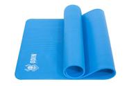 Tapete De Yoga Mat Em Nbr 10Mm - Odin Fit - Azul