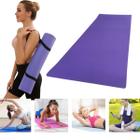 Tapete de Yoga Pilates Exercicio Funcional de EVA 170x60 CM c/ Alça Fitness Ioga 