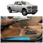 Tapete dodge ram 2500 3500 2019/2023 marron luxo - MANOS TAPETES