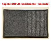 Tapete duplo (sanitizante + secante)