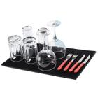 Tapete Escorredor De Copos E Louças Silicone 30X15 Cozinha