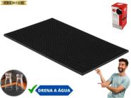 Tapete Escorredor De Louça Em Silicone Porta Copos Pratos Prático 30x15