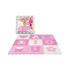 Tapete eva montapete -rosa 9 placas- menina - NIG