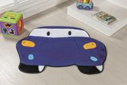 Tapete Formato Carro 78cm x 60cm - Azul Royal