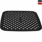 Tapete Forro Protetor Para Air Fryer Fritadeira Silicone Antiaderente Quadrado