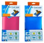 Tapete Gelado Rosa Pet Coll Mat” - P/M/G/GG Azul e Rosa