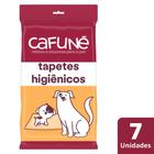 Tapete Higiênico Cafuné para Cães Slim 80cm x 60cm Pacote 7 Unidades