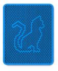 Tapete Higiênico Coletor De Areia P/ Gato G 56x68cm Azul