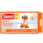 Tapete Higiênico Descartável 60X80 Sanol Dog 30 Unidades Branco