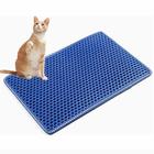 Tapete Higienico P/Caixa de Areia Anti sujeira Gato Cat 40x50 Cor Azul