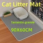 Tapete Higiênico para Gatos 90x60cm - Antiderrapante e à Prova d'Água