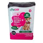 Tapete Higiênico Pet antiodor para Cães Carvão Ativado 60x60 30 un