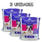 Tapete Higienico Pet Confort 80x60 7un em atacado 3 pacotes