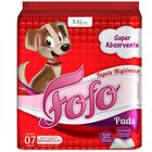 Tapete Higiênico São Francisco Fofo Pads para Cães - 7 Unidades