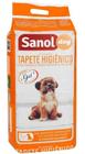 Tapete Higiênico Tamanho 80x60 Embalagem com 30 unidades Sanol Dog