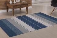 Tapete Indiano Kilim - Basar - 1,40m x 2,00m - 100% Algodão - Azul - Niazitex