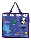 Tapete Infantil Azul Dupla Face 1.20 X 1.80 - Unik Toys