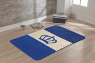 Tapete Infantil Big Premium - 120 cm x 74 cm - Coroa - Azul Royal