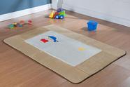 Tapete Infantil Big Premium - 120 cm x 74 cm - Pirata - Bege