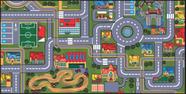 Tapete Infantil Criança Grande Pista Carrinho Hot 200X100Cm - Best