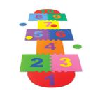 Tapete Infantil Eva Amarelinha 10 Placas E 4 Discos 0830 - Nig Brinquedos